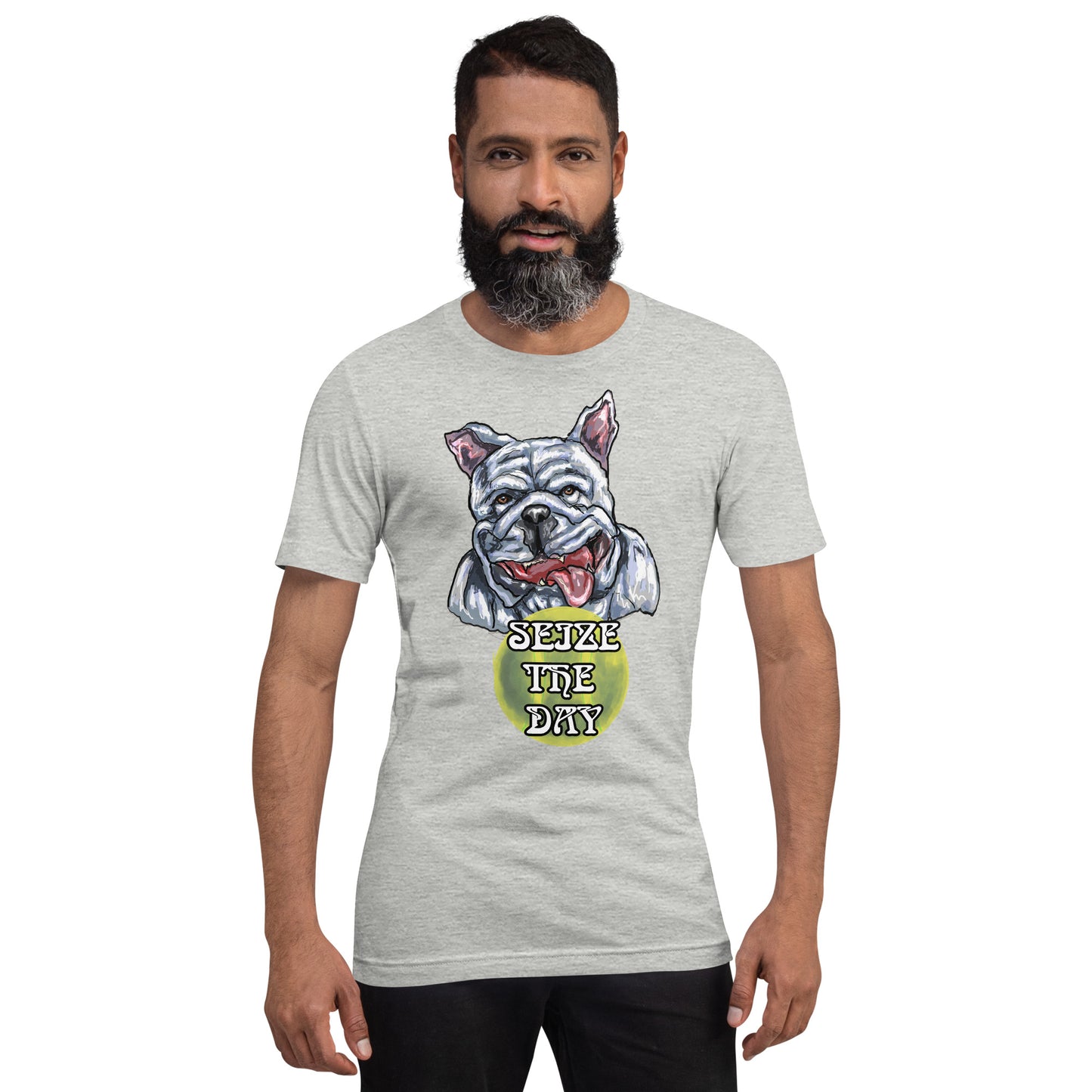 Seize the Day Bulldog T-shirt
