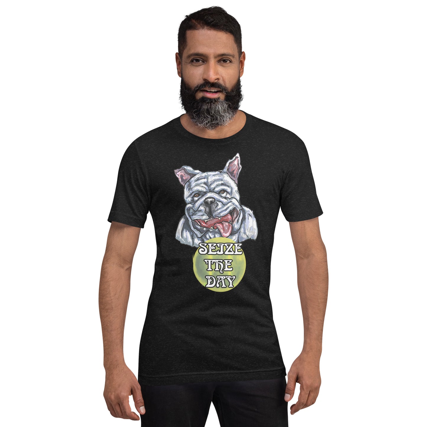 Seize the Day Bulldog T-shirt