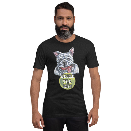 Seize the Day Bulldog T-shirt