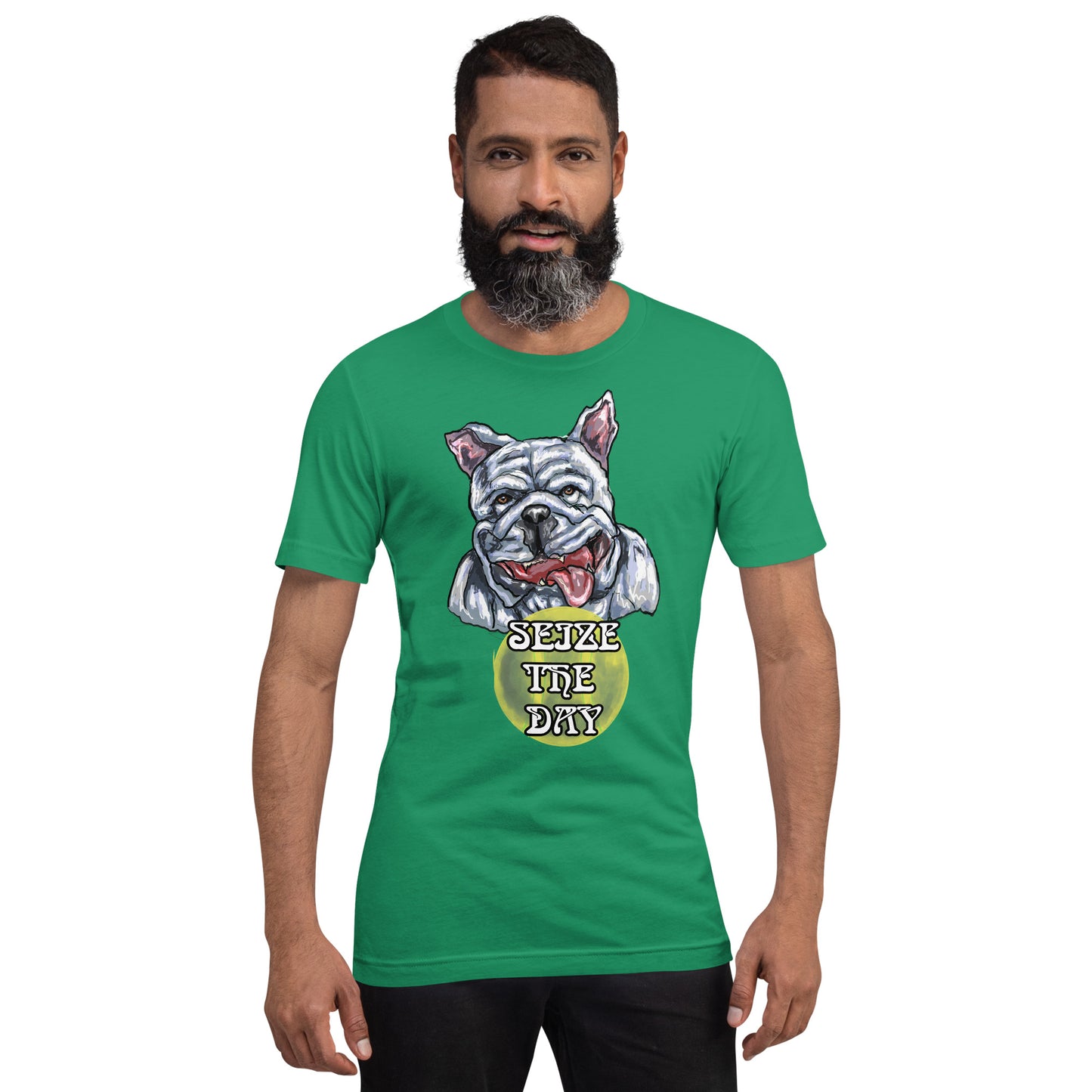 Seize the Day Bulldog T-shirt