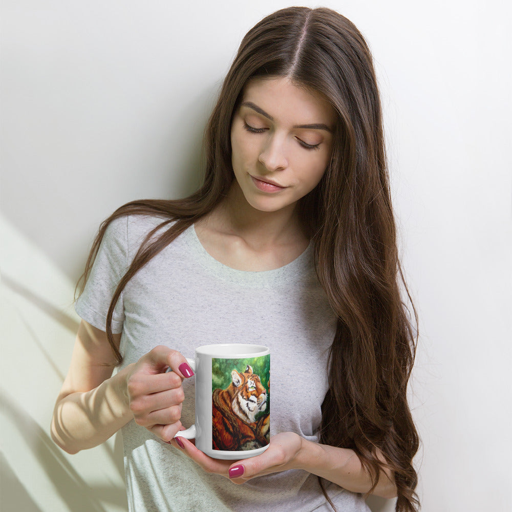 Tiger Lilly Coffee Mug